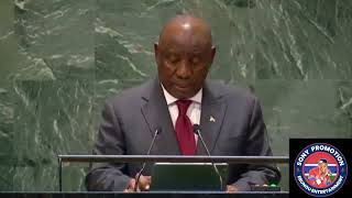 SouthAfrica president address United nations General debate 7th session