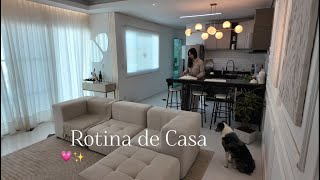 Rotina de dona de casa ✨ | LIMPEZA E ORGANIZAÇÃO NO LAR, limpei a geladeira e novidades na casa 🎉💗