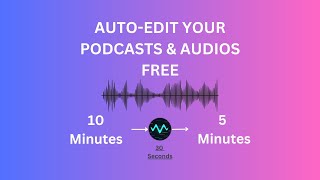 This Audio Silence Remover AI Tool is SO Good & Free!