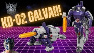 Transforming 3rd Party - KD-02 Galva (Galvatron) Full Review and Transformation