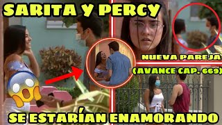 Lili ve a Sarita y Percy juntos - De vuelta al barrio 4 - 2021 / Nueva pareja 😮😮😮 / El Lado Curioso