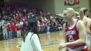 Emotional night for Amy Williams in return to South Dakota for game with her former Coyote progra...