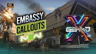 Modern Warfare II | Map Callouts Embassy كود 19 |  كول أوت ماب