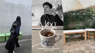 ENG) vlog. 11월 일상. 성수 바치 bacci.오들리워크샵.숏컷로스터스.나이키 에어포스 1 스컬프트.메종마레. OOTD. dailylook. 출근룩. 데일리룩. 브이로그