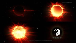 Solar Eclips Logo Reveal - 100% After Effects