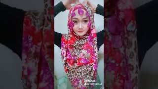 Tutorial hijab segi 4 simpel