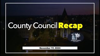 Council Meeting Recap | November 19, 2024