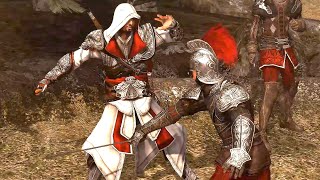 Assassin's Creed Brotherhood - Templar Killer Ezio Brutal Assassinations & Parkour Free Roam