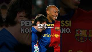 Henry spiega perché Messi NON È UMANO👽 #calcio #messi #henry #leo #leomessi #goat