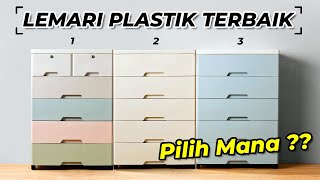 7 Rekomendasi LEMARI PLASTIK SUSUN Terbaik 2024 harga MURAH BERKUALITAS!