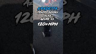 Hybrid Kraton/Vendetta goes 120+mph on 4s #arrma #arrmarc #rccar #youtubeshorts #rcspeedrun