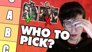 Ranking the BEST Apex Legends in SEASON 9 (Tier List) Ft. RNG Bowswer