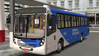 Proton Bus Simulator com Neobus Mega 2006 da cidade das Hortênsias, carro 3013! Bateram no carro 🤬😡