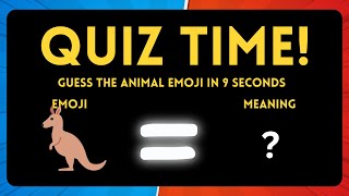 🦘 Unleash Your Inner Zookeeper! Can You Guess All 91 Animal Emojis in 10 Seconds? 🦘