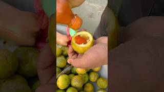 Anarkoli Fruits Recipe - Masala Mix Passion Fruit #shorts #streetfood