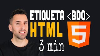 Etiqueta BDO en HTML ¿Qué es y para qué sirve? Con ejemplos