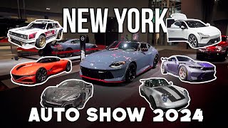 2024 New York International Auto Show Tour highlights | NEW CARS in NYC