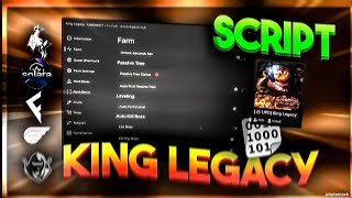 [⚔️] King Legacy Script Pastebin | MOBILE/PC | AUTO FARM LEVEL, RAID, CANDY, 4800 LEVEL, MORE