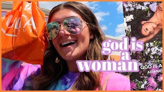 shopping at Ulta for "god is a woman" perfume by Ariana Grande