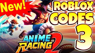 Anime Racing 2, Roblox, 3 SECRET CODES, ALL WORKING CODES