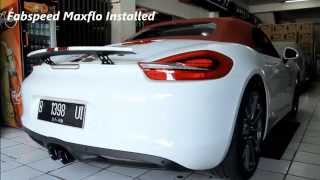 Fabspeed Motorsport Maxflo Exhaust Porsche 981 Boxster / Cayman - CK motorsport Indonesia