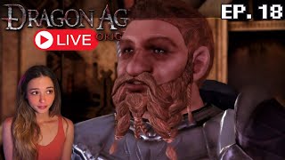 Bhelen Over Alistair | Let's Play Dragon Age Origins Blind Ep.18 | 🔴LIVE🔴