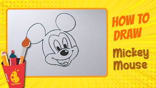 How to Draw Mickey Mouse