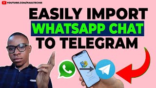 Transfer WhatsApp Chat To Telegram | Importing WhatsApp Chat To Telegram