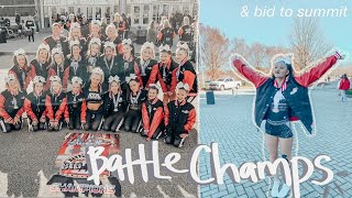 Battle Under the Big Top Competition + Summit bid reveal vlog!! *we won*