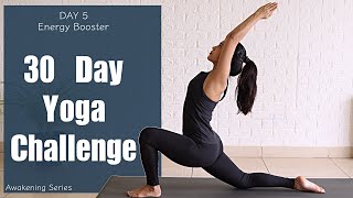 30 Day Yoga Challenge | Day 5 | Energy Booster | Yogbela