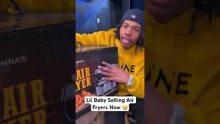 Lil Baby has a new Air Fryer #atl #lilbaby #shorts #kitchengadgets