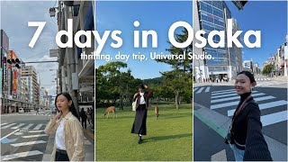 a glimpse of Japan vol 3 | where to thrift in Osaka, unforgettable day trip to Nara & Kobe