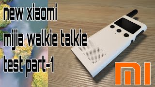 NEW 2020 SLIMLINE XIAOMI MIJIA SMART WALKIE TALKIE TEST - PART 1