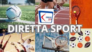 28 01 24 DIRETTA SPORT SPECIALE BASKET UDINE FORLI' SERIE A2 intervallo