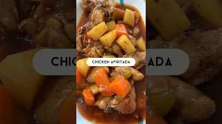 Chicken Afritada #filipinofood  #afritadangmanok #afritadarecipe  #afritada #pinoyfood