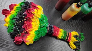 LEAF Tie Dye Tutorial (stitch)