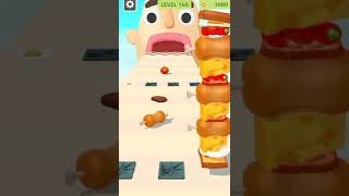 SANDWICH RUNNER LEVEL 140 #gameplay #viral #funny #shorts