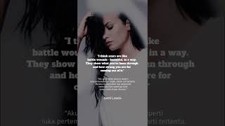 Scars are...#quotes #quotesoftheday #demilovato #scars #youtubeshorts #shorts #follow