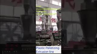 Plastic pelletizing line,PVC granulator machine,extruder,Granule extrusion line,PVC recycling line