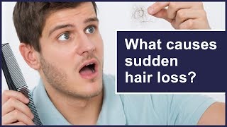 What Causes Sudden Hair Loss? Hair Loss Problems | Alopecia | Healthie Genie