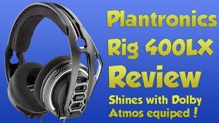 Dolby Atmos in my Plantronics RIG 400LX Headphones Review