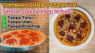 Bikin Pizza Jualan Cuma 5 Menit Aja‼️ Pakai Resep Terbaru Lebih Enak dan Gurih‼️