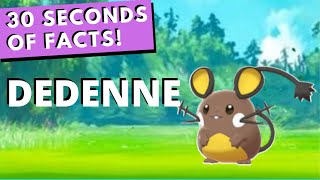 Dedenne Facts You Didn't Know | Pokemon Facts #Shorts