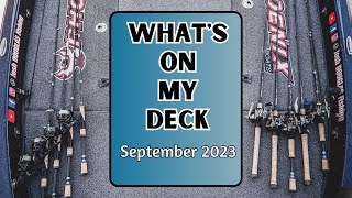 What's On My Deck - September 2023