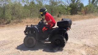 Goes 520 - 2 wheels & Drifting // Quad