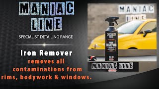 How to use Maniac Iron Remover: removes all contaminations from vehicle rims, bodywork and windows!