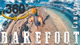 Barefoot Run à Cancun en 360° #gopromax #cancun