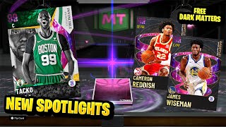 NEW SPOTLIGHTS!!! FREE INVINCIBLE DARK MATTER TACKO FALL + 30 FREE DARK MATTERS NBA 2K21 MYTEAM