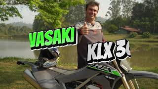 NOVA KAWASAKI KLX 300R TESTE COMPLETO