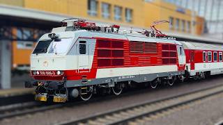 Gorila 350 006-3 na IC 523 ve stanici Poprad-Tatry dne 16.7.2024